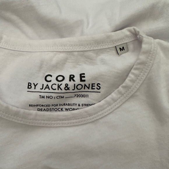 Jack & Jones White Long Sleeve Shirt - Picture 3 of 3